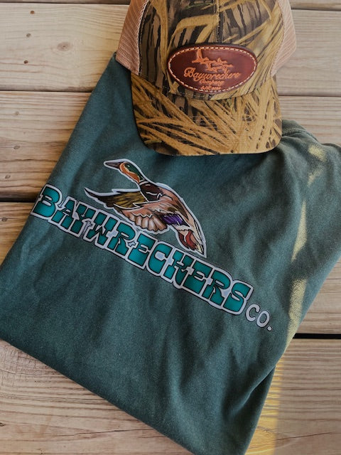 Custom Vintage Baywreckers Logo Pocket Tee