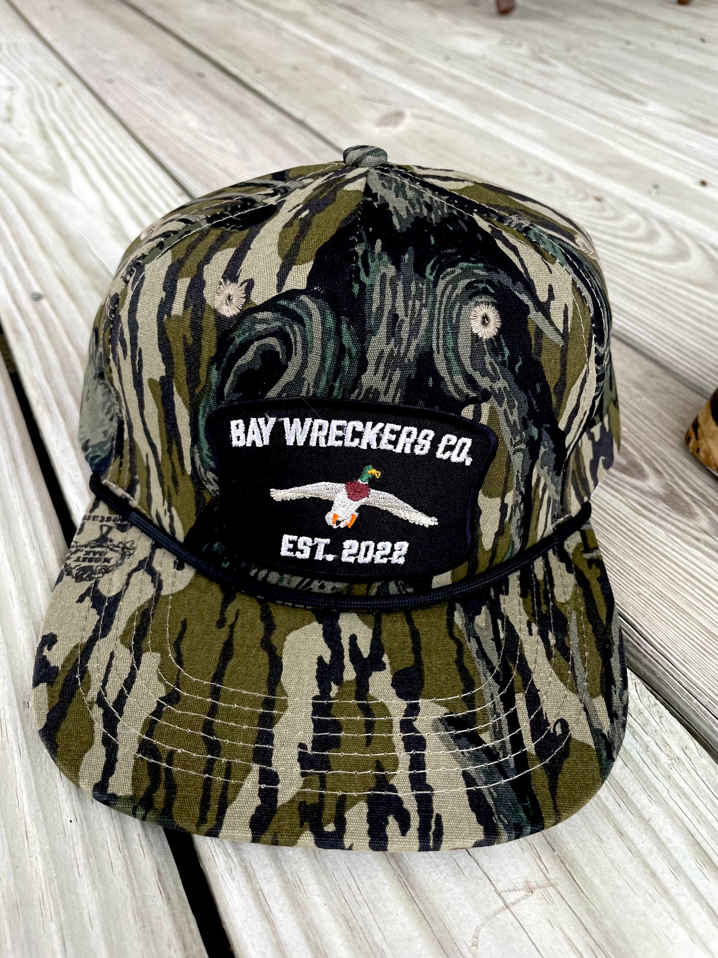 Treestand Mallard Patch Rope Hat