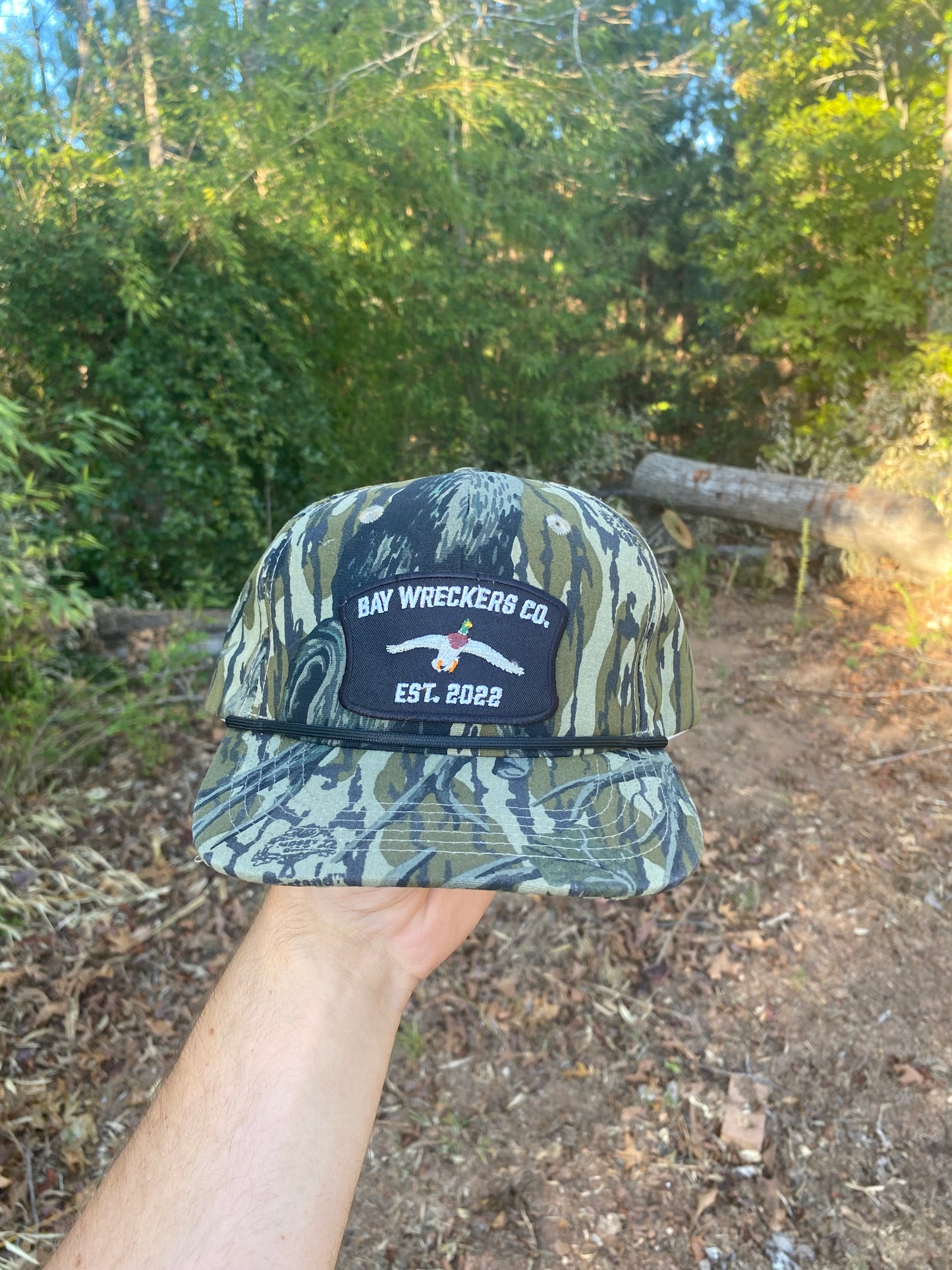Treestand Mallard Patch Rope Hat