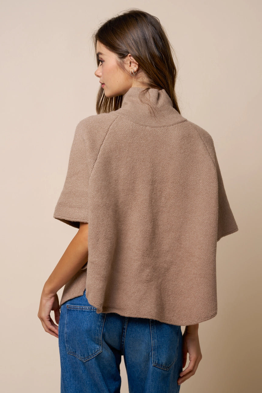 The Montana Sky Poncho Sweater (Preorder)