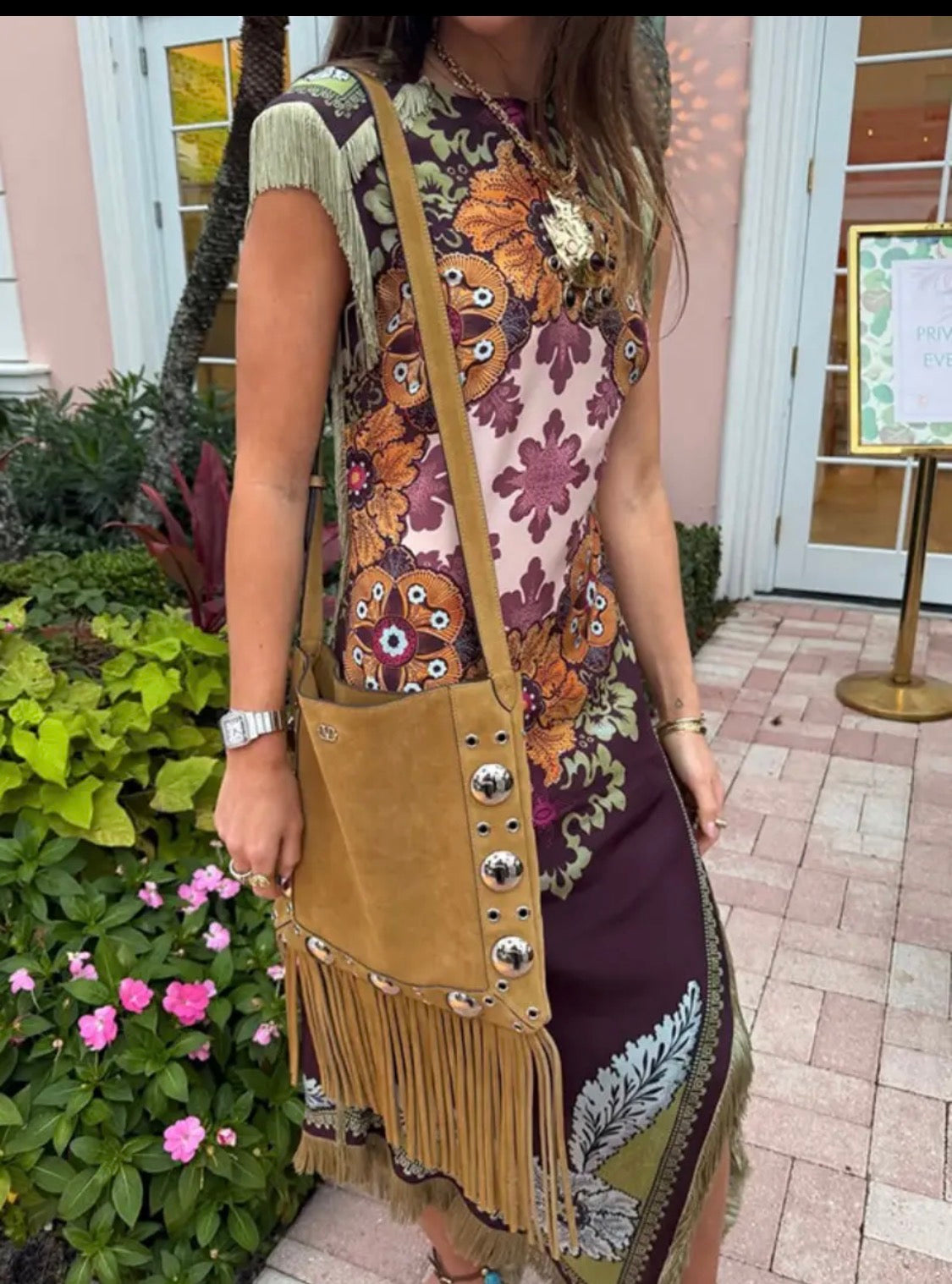 The Autumn in Austin Fringe Dress