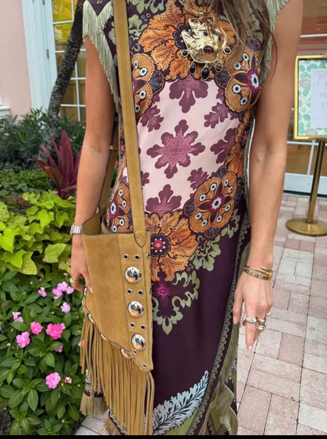 The Autumn in Austin Fringe Dress