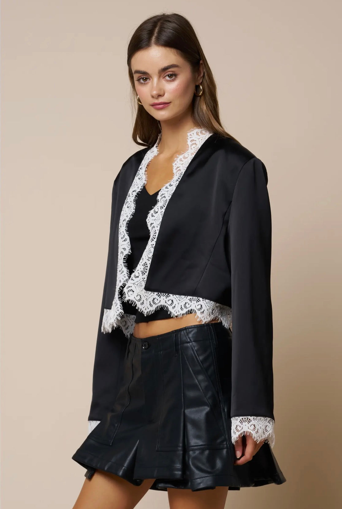 The Elosie Lace Blazer (Preorder)