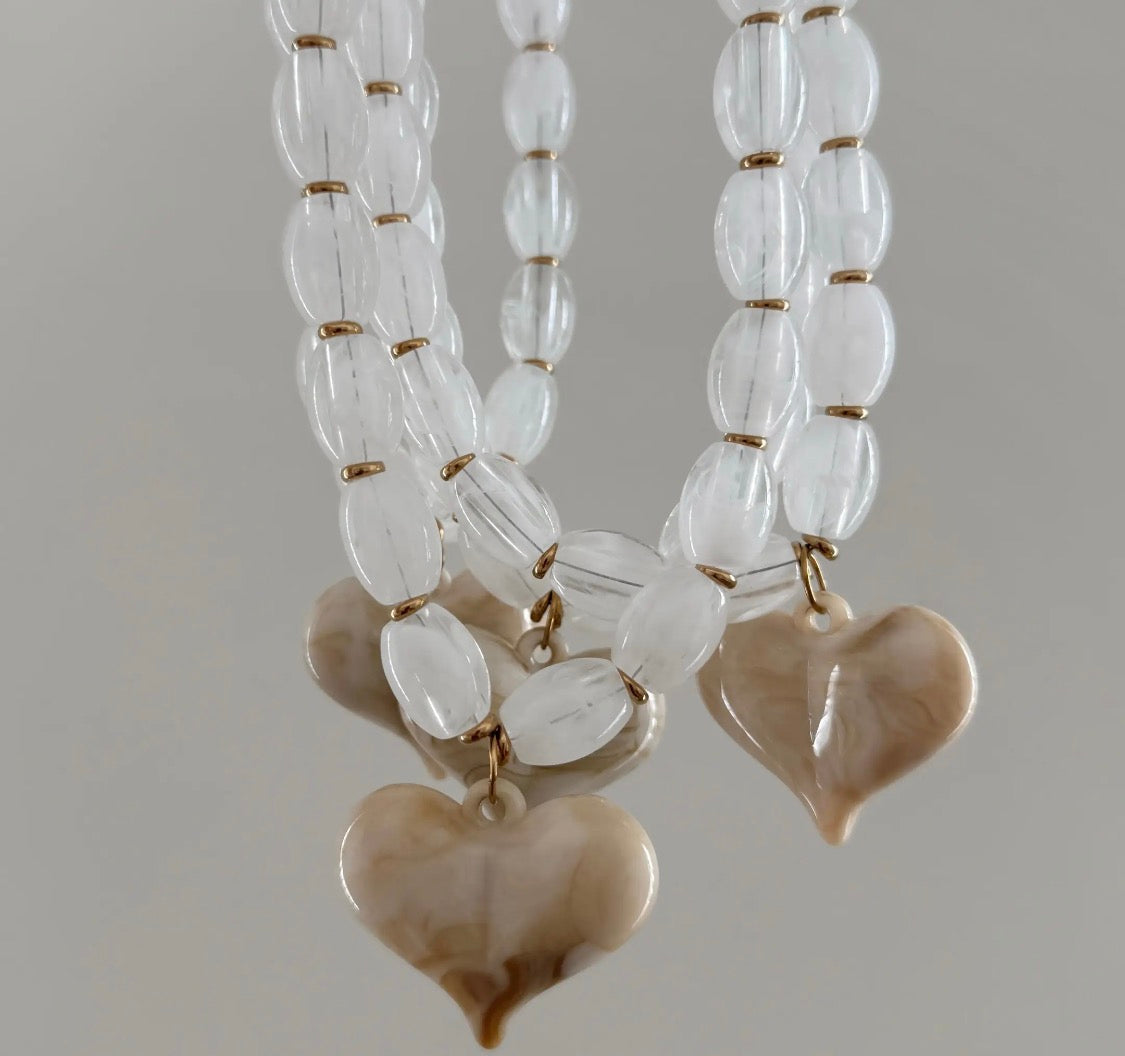 The White Hannah Necklace