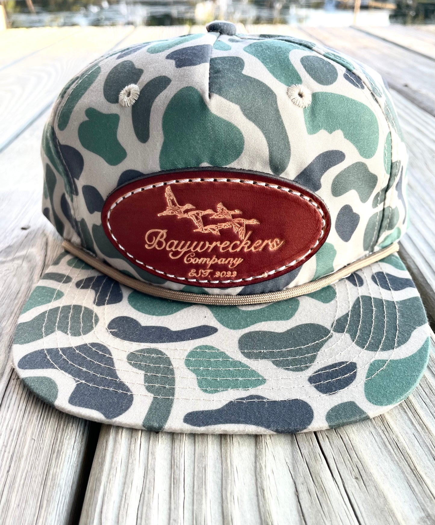 Marsh Old Cool's Slough Camo Trucker Hat