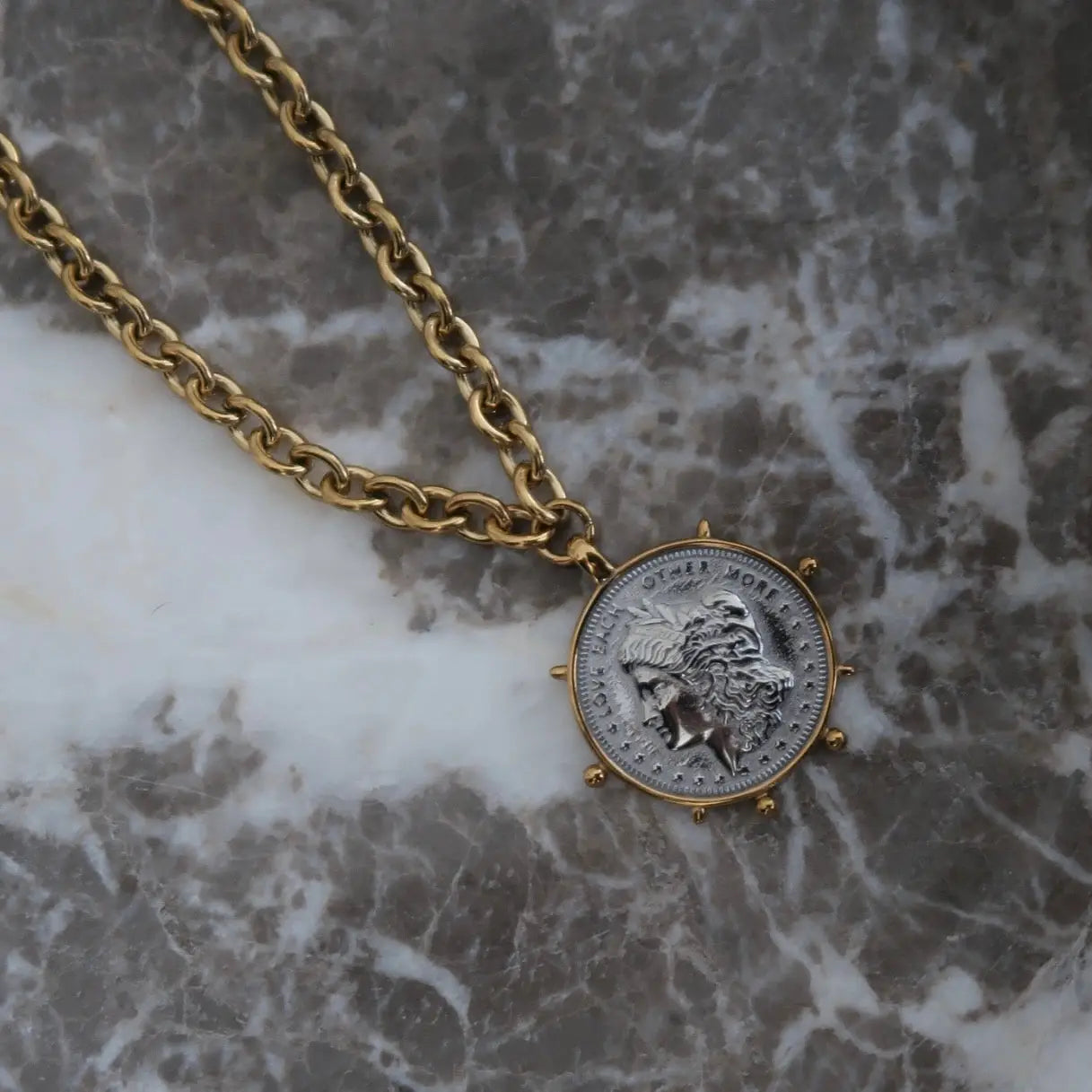 The Kensington Coin Necklace