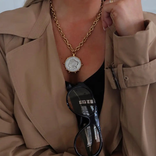 The Kensington Coin Necklace