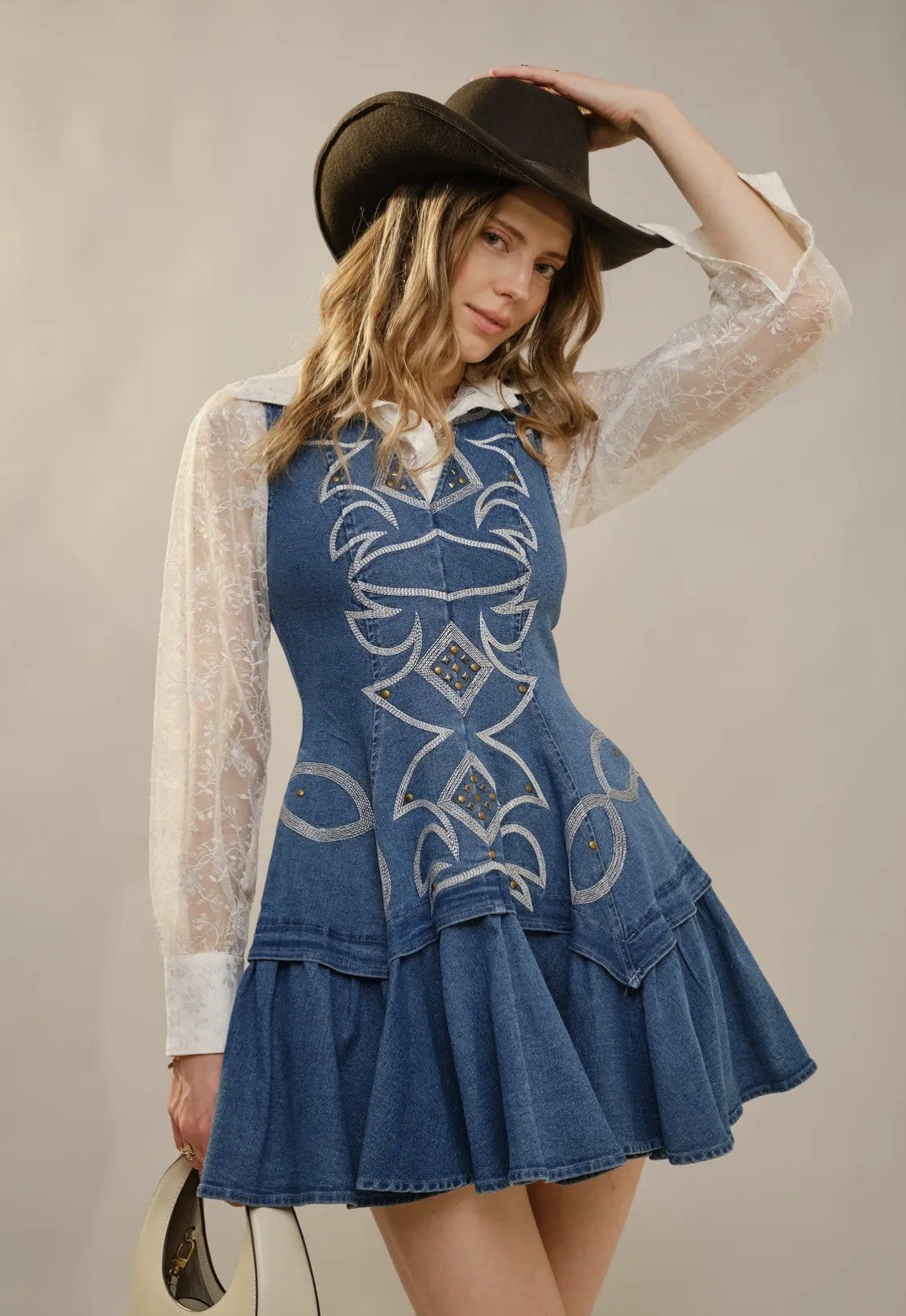 The Magnolia Ridge Denim Dress