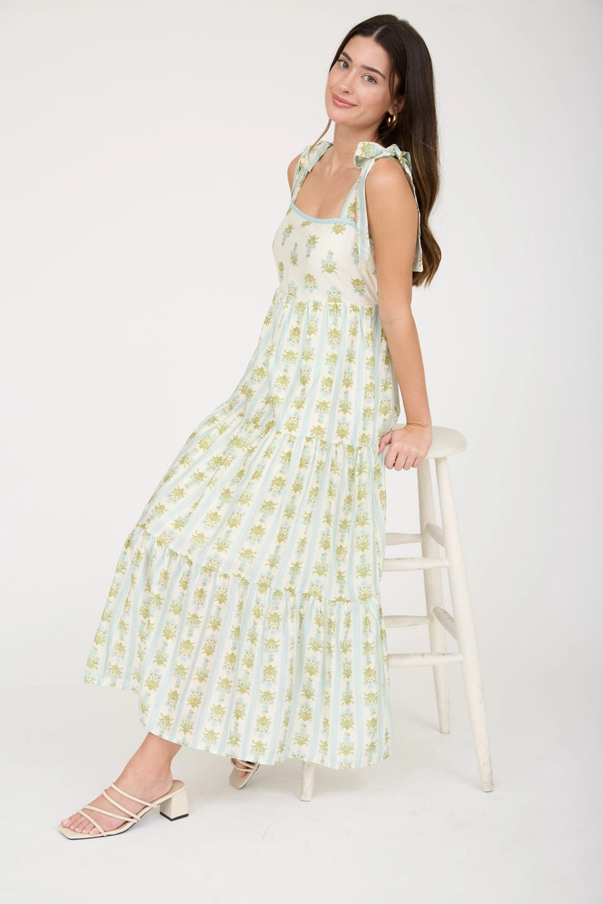 The Sage Blossom Dress