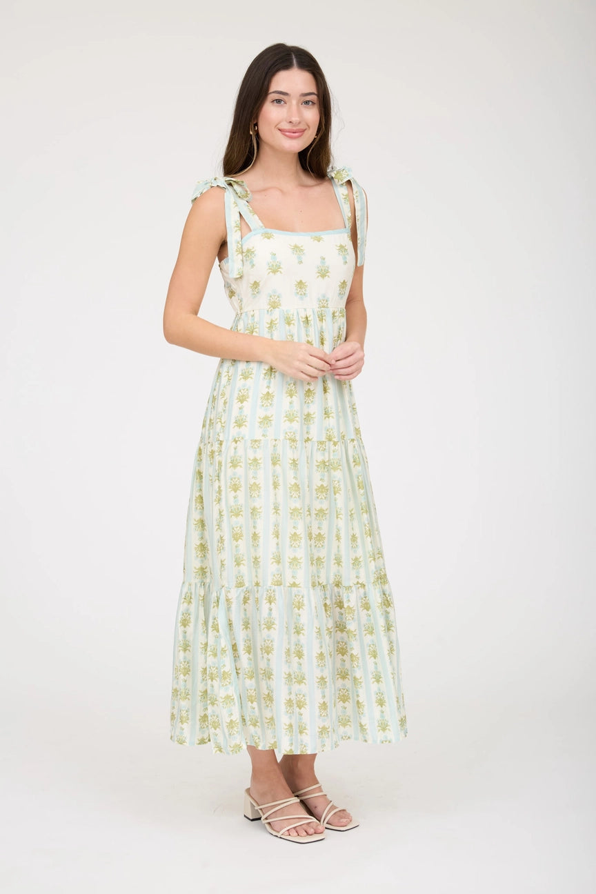 The Sage Blossom Dress