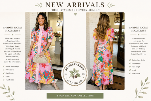 The Garden Social Maxi Dress