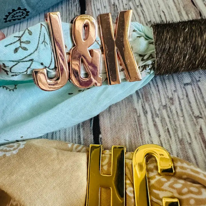 Heirloom Initial Charm Slides