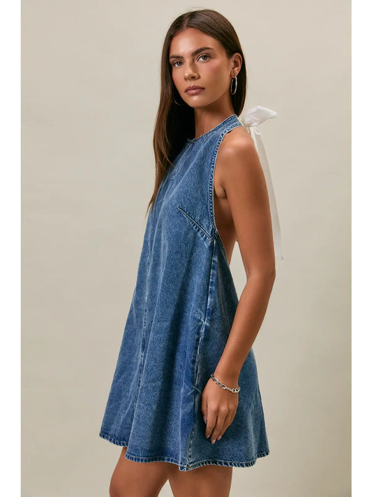 The Savannah Tie-Back Dress (Preorder)
