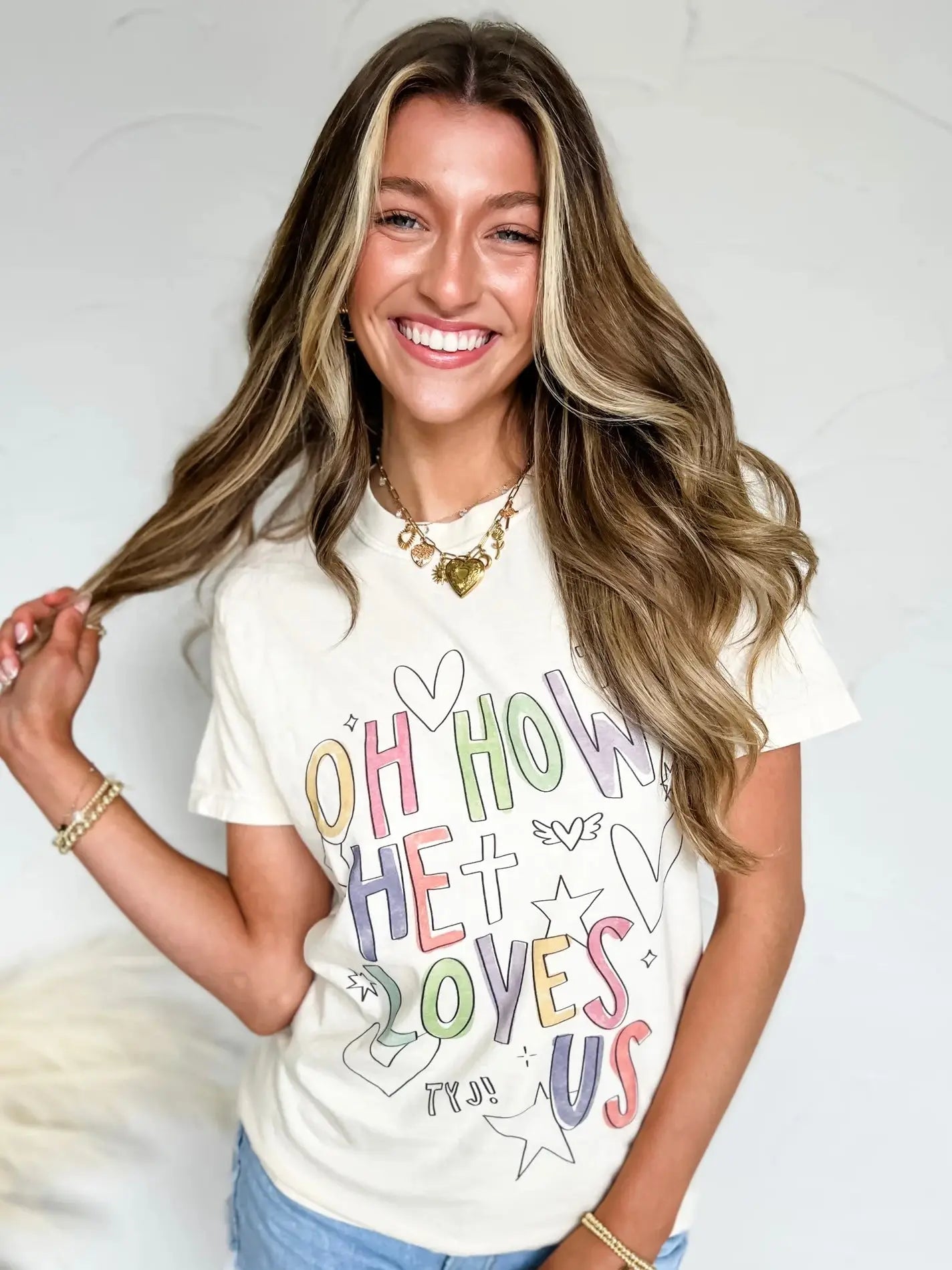 Oh How He Loves Us Tee