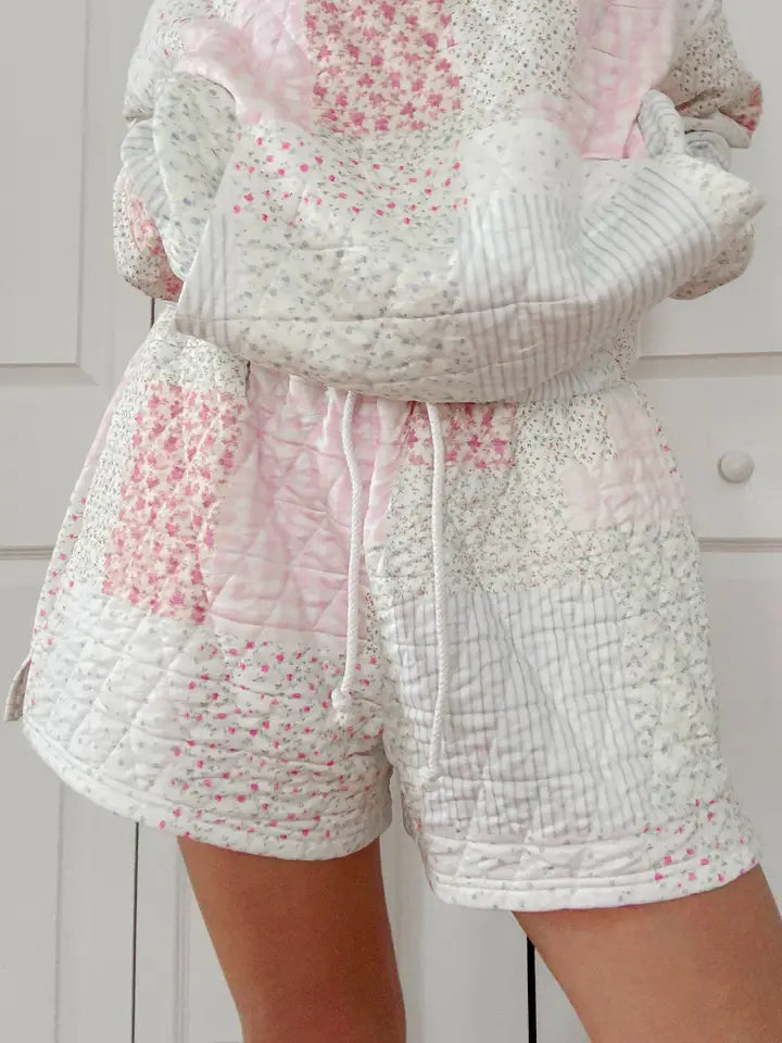 The Sweet Caroline Quilted Shorts
