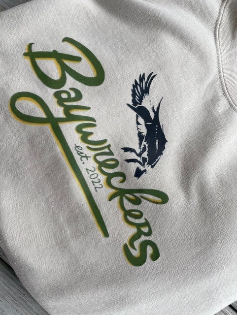 Baywreckers Original Logo Crewneck Sweatshirt